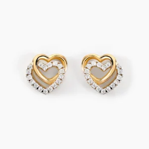 Boucles D'oreilles Puces Ablaye Or