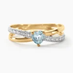 Bague Rory Or Jaune Topaze